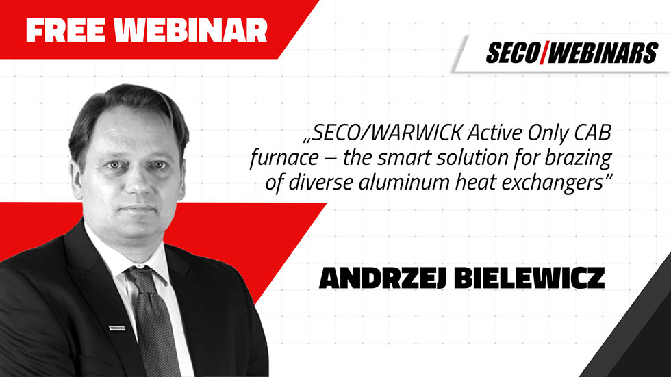 SECO/WARWICK Active Only CAB furnace - the smart solution for brazing of diverse aluminum heat exchangers