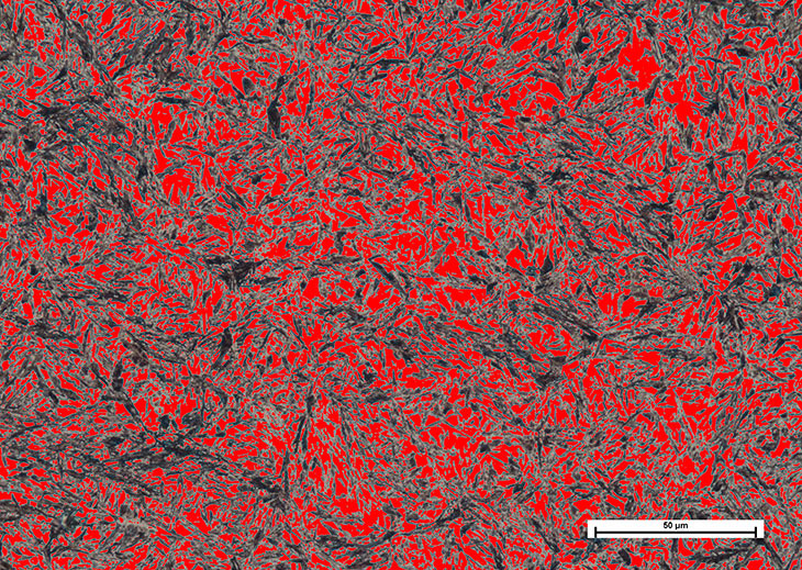 Measurement of Residual Austenite Content in the Case-Hardened Layer