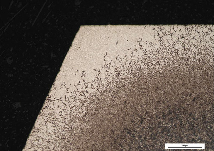 Non-Martensitic Transformation Products Present in the Carburized Layer